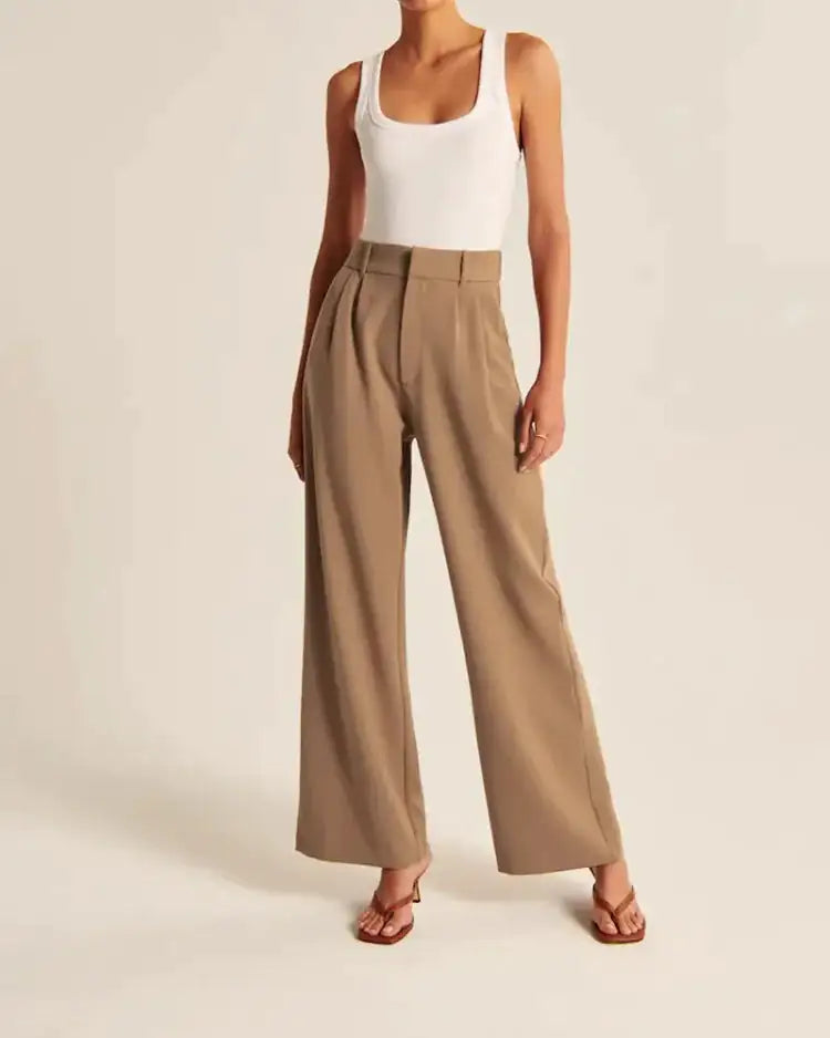 SERENA WIDE-LEG TROUSERS